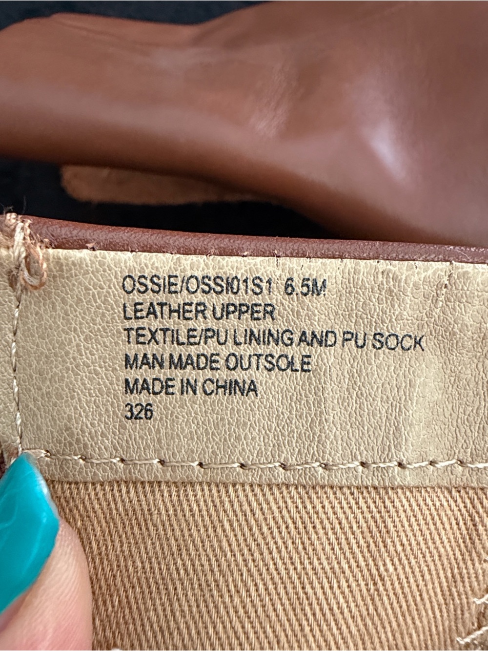 Steve Madden OSSIE Women's Brown Leather Ankle Boots - Picture 3 of 5